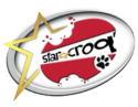 Logo de l'entreprise Starcroq au format PNG sans fond noir