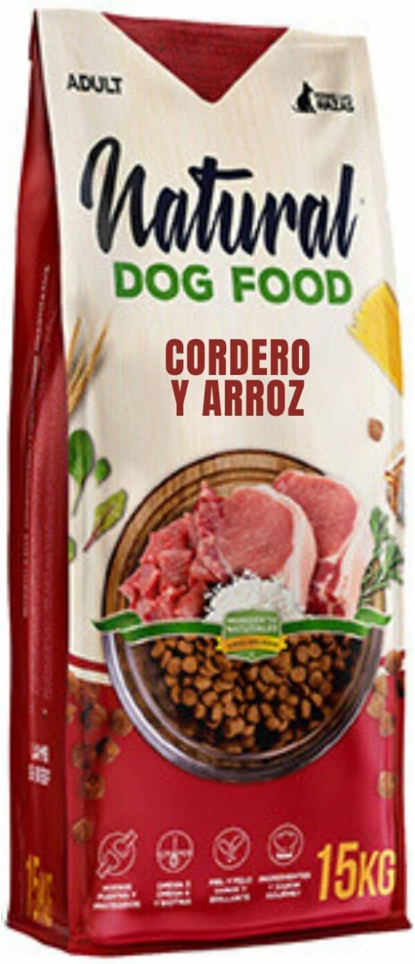 Natural dog Food Agneau 15Kg