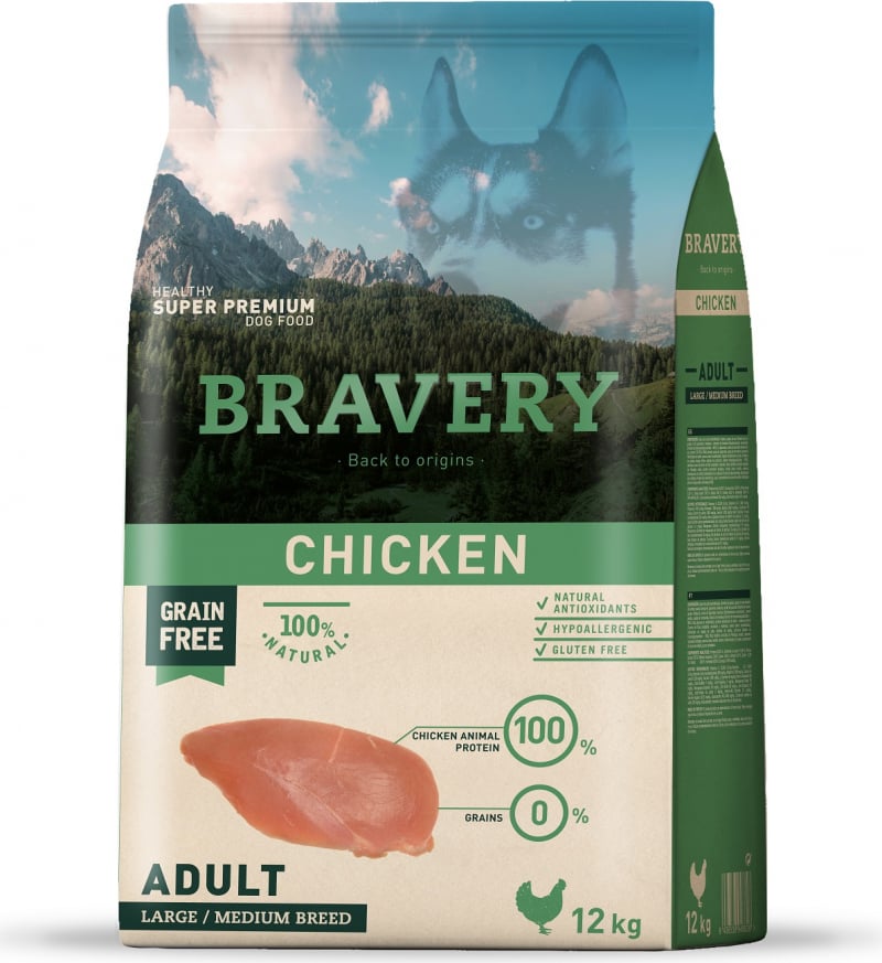 BRAVERY DOG CHICKEN
