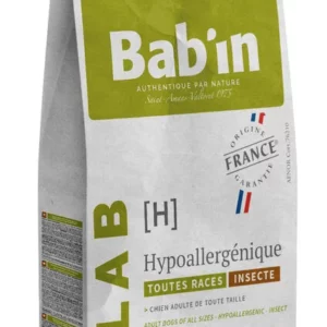 BAB'IN LAB 10kg Hypoallergénique protéines d'insectes (intolérances et allergies)